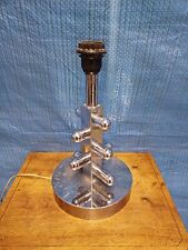 LAMPADA DA TAVOLO CROMADA DESIGN ANNI 70