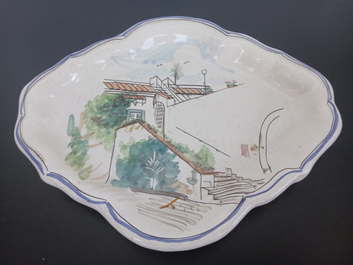 Piatto vassoio ovale ceramica - piatto,