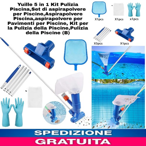 Kit pulizia piscina set - pulizia, piscina,set