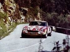 RARA  FOTO FIAT 124 ABARTH -