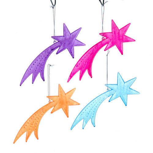 Ornamento pvc stella - pvc, cometa
