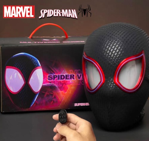 Maschera spider man - spider-man, led