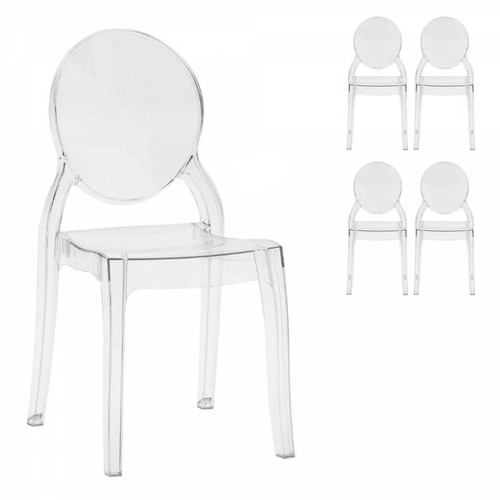 Sedia trasparente in - sedia,