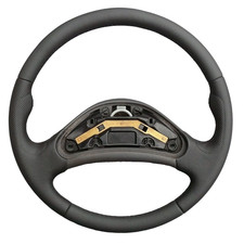 NEW LEATHER STEERING WHEEL