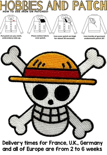 Patch grande teschio one - teschio,