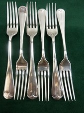 6 forchette laterali vintage