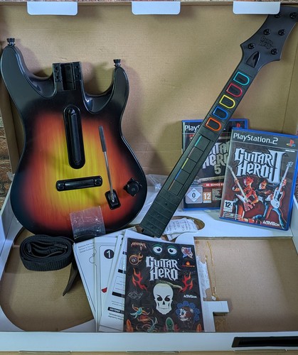 Chitarra guitar hero ps2 - 5,