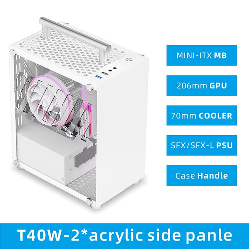 Metalfish t40 mini itx - itx, 7l