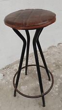 Sgabello Industriale Vintage