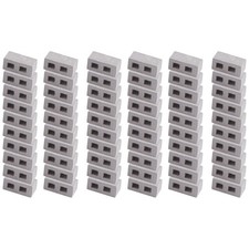60 Confezioni Cinder Blocchi 112 Scala Mattoni Calcestruzzo Miniatura Minuscolo