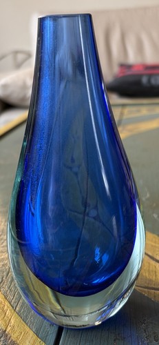 Vaso goccia vetro murano - goccia,