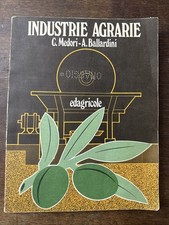 Book Libro INDUSTRIE AGRARIE