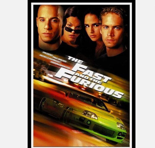 Poster film fast and the - film,