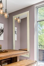 Specchio Grande Crema Antico