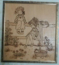 Quadro in legno con due