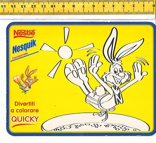 Nesquik nestlè quicky 90s - nesquik,