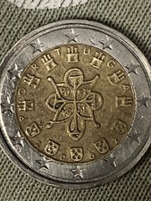 moneta 2 euro Portogallo 2002