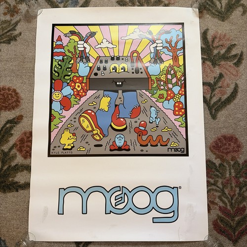 Moog namm poster - namm, espositore