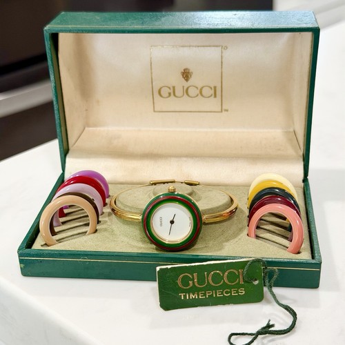 Vintage gucci gold tone - vintage,