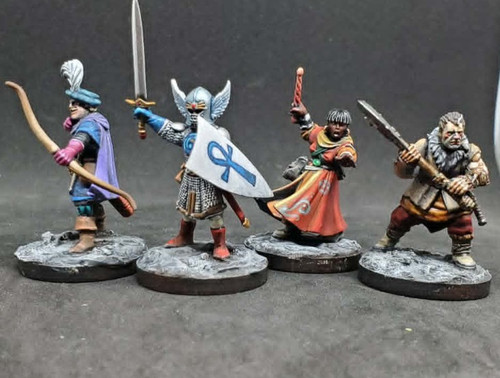 Dungeon raiding party - ., a