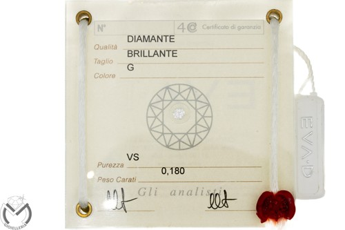 Diamante certificato eva - diamante, eva-d