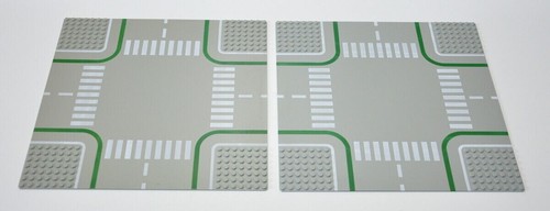 Lego città 6313 base strada - base,