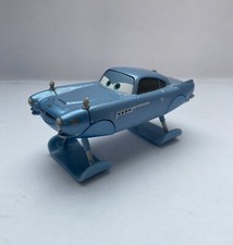 Disney Cars aliscafo pressofuso Finn McMissile Deluxe sfuso auto in ottime condizioni 2