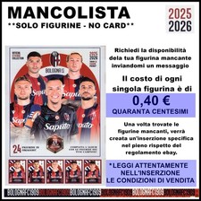Mancolista figurine bologna - figurine, fc