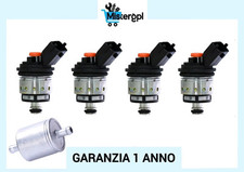 4 INIETTORI gpl LANDI RENZO TAPPO ARANCIONE FIAT FCA GARANZIA 1 ANNO ORIGINALI