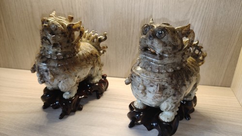 Sculture cani per incenso - 2,