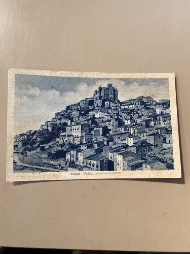 Cartolina troina veduta - troina,