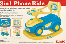 Auto cavalcabile 3in1 Kumbo