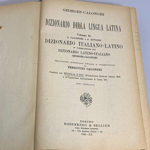 Dizionario della lingua - , latina