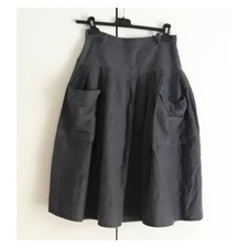 Gonna invernale misto lana