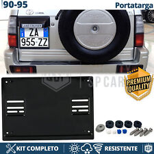 Portatarga POSTERIORE per Land Cruiser 90-95 Quadrato Kit COMPLETO in ACCIAIO