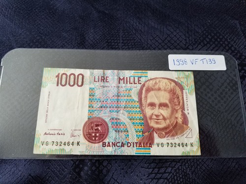 Italy 1000 lire 1998 very - 1998,