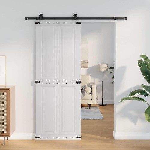 Porta del fienile - corona, legno