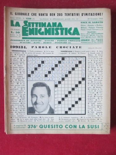 Settimana enigmistica 1556 - settimana,
