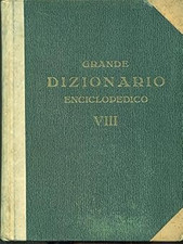 Grande Dizionario Enciclopedico VIII [Hardcover] Giovanni Trucco