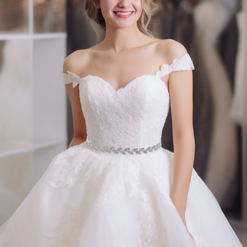 Cintura sposa di strass - cintura,