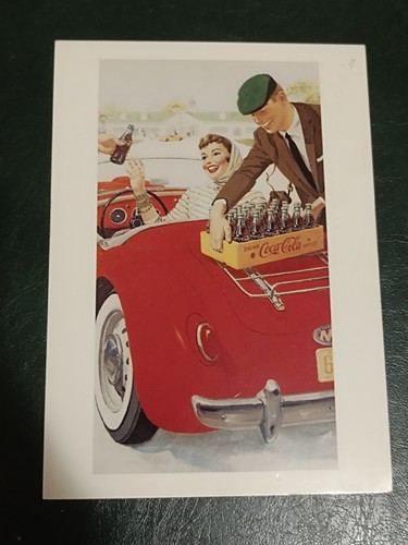 Cartolina coca cola take - -,