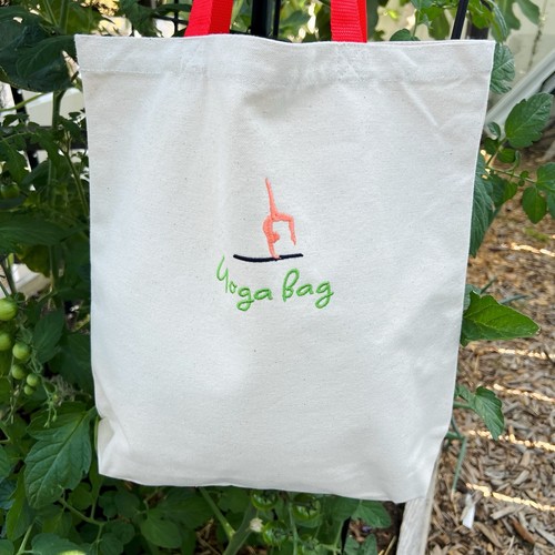 Borsa yoga logo ricamo - borsa,