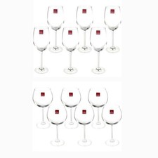 SET 12 CALICI VINO IN VETRO