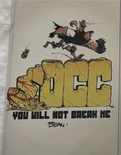 Sdcc you will not break - will,