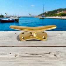 Appendiabiti da parete piccolo tacchetto barca ottone decorazione nautica