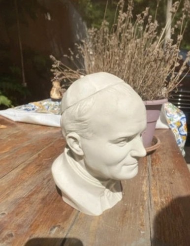 Busto del papa marmo - marmo,