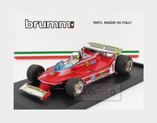 1:43 BRUMM Ferrari F1 312T5 #1 Monaco Gp 1980 Scheckter + Figure R576-CH