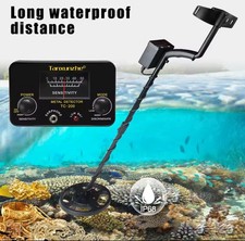 Metal Detector Fino A 40cm Impermeabile IP68 Display Oro Metalli Anche In Acqua