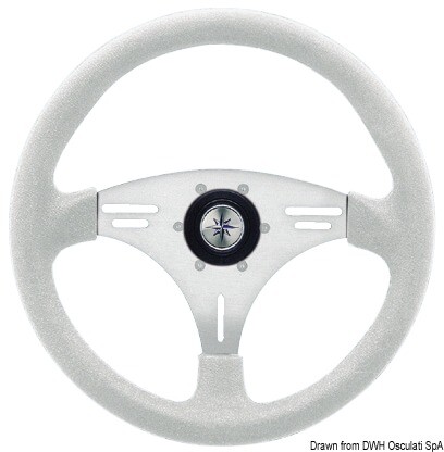 Volante manta bianco 355 - volante, d.355
