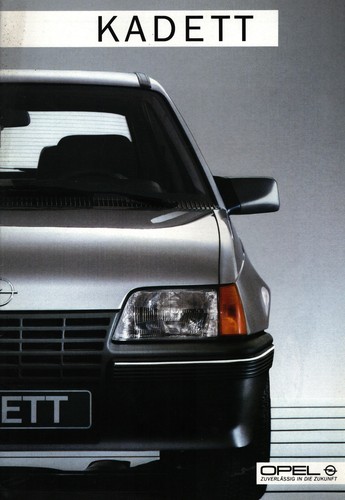 Opel depliant cadetto dati - cadetto,